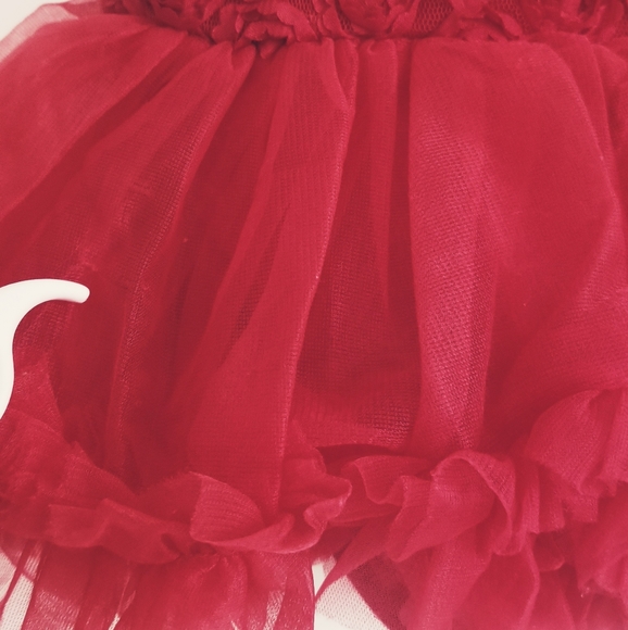 Baby Girl's Red Tutu Dress - Picture 7 of 13
